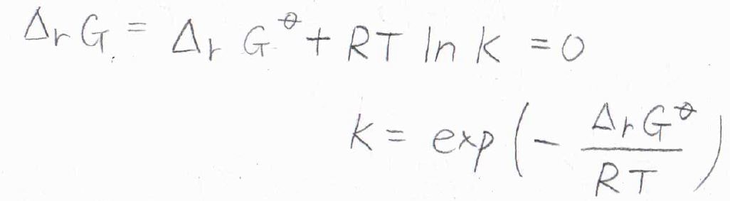 【大学の物理化学】平衡定数と反応ギブズエネルギーの関係について、わかりやすく解説！ ばけライフ